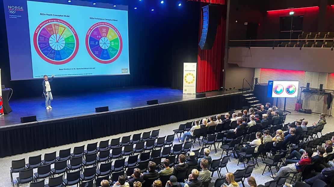 15. oktober møttes elever, lærere og fagfolk til fagdag for spisset toppidrett på Scandic Hamar.