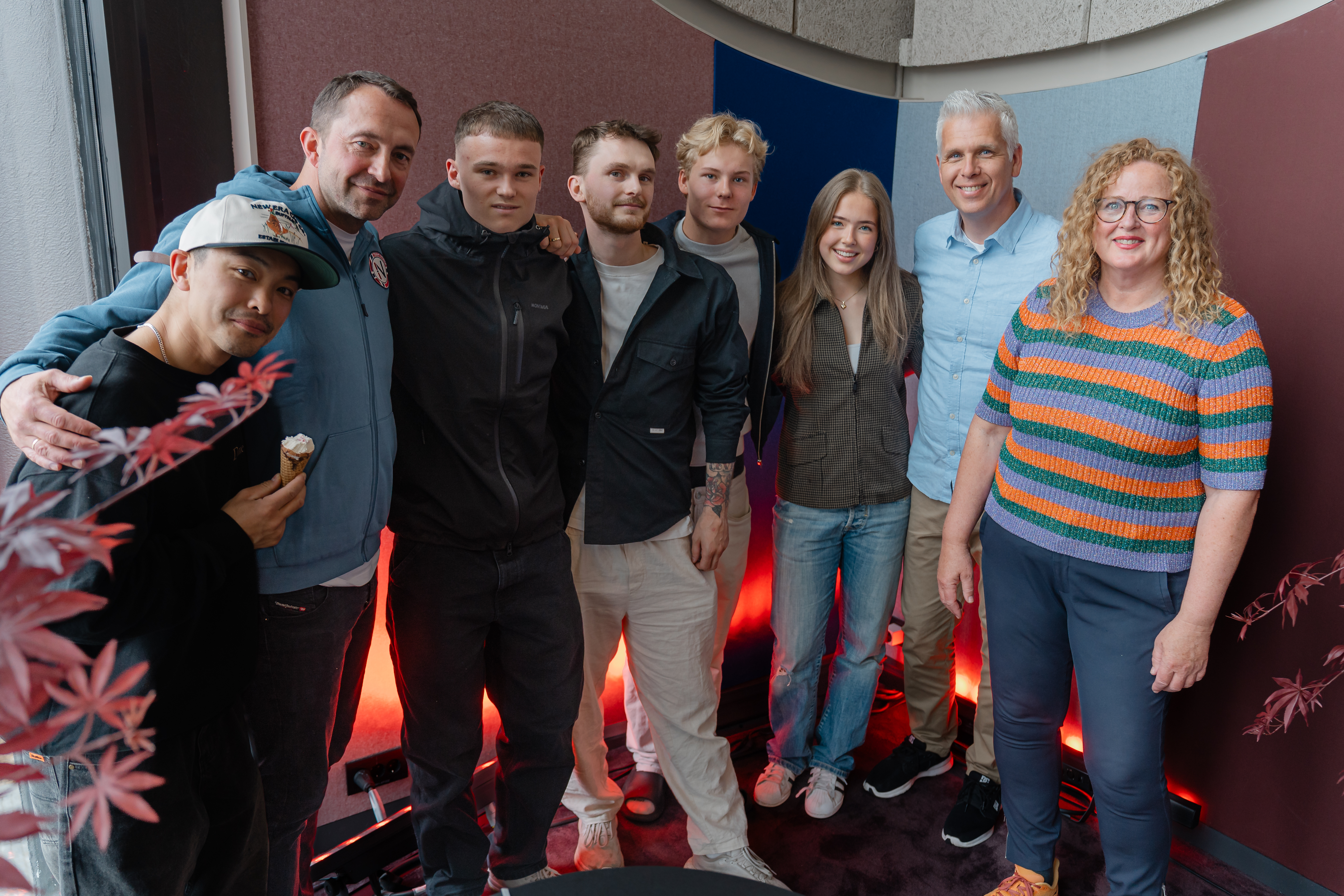Cultiva og Olympiatoppen presenterte talentsatsingen for sandvolleyball, skateboard og badminton i Kristiansand. (Foto: Kraftverk/Nadiia Manukian).
